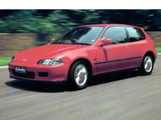 Honda Civic (EG3, EG4, EG6) 5 поколение, хэтчбек 3 дв. (09.1991 - 08.1995)